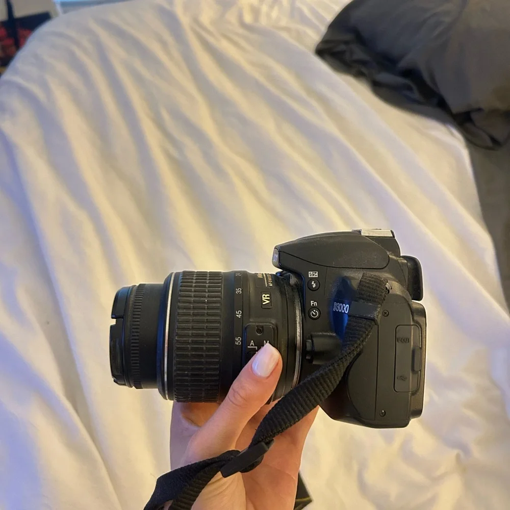 Nikon Black Digital Camera with Professional DSLR Design